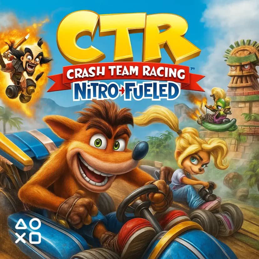 بازی Crash Team Racing Nitro-Fueled برای کنسول‌های مختلف