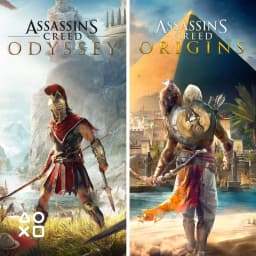 تصویر کاور بازی Assassin’s Creed Origins + Odyssey Double Pack بازی Assassin’s Creed Origins و Odyssey برای پلتفرمهای مختلف